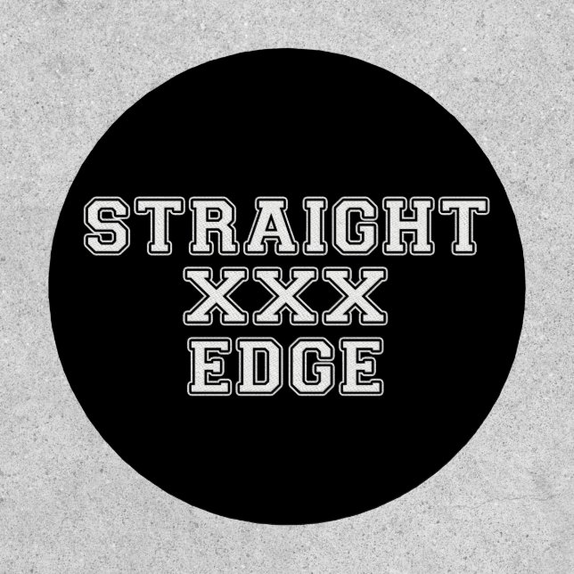 Straight Edge Patch (Front)