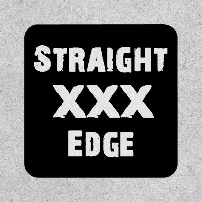 Straight Edge Patch (Front)