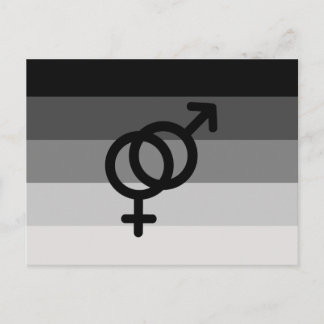 STRAIGHT FLAG ORIGINAL WITH SYMBOL -.png Postcard