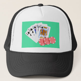 Straight Flush Trucker Hat