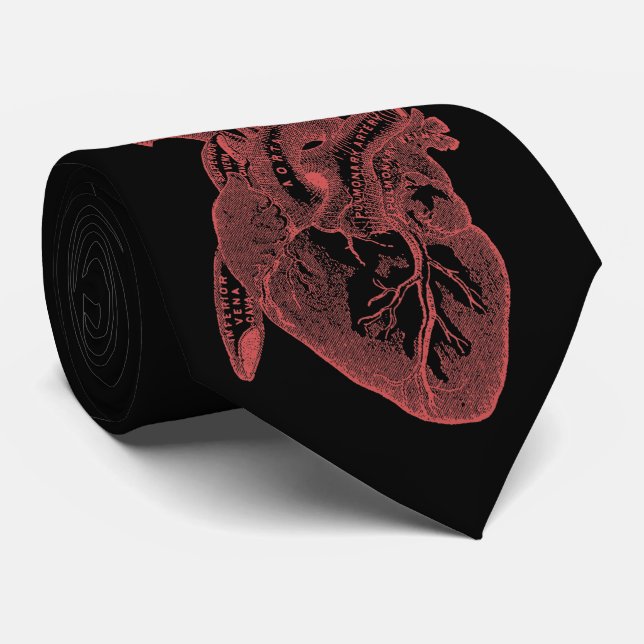 Straight From The Heart Gifts For Medical Nerds Tie (Rolled)