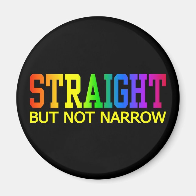 STRAIGHT magnet (Front)