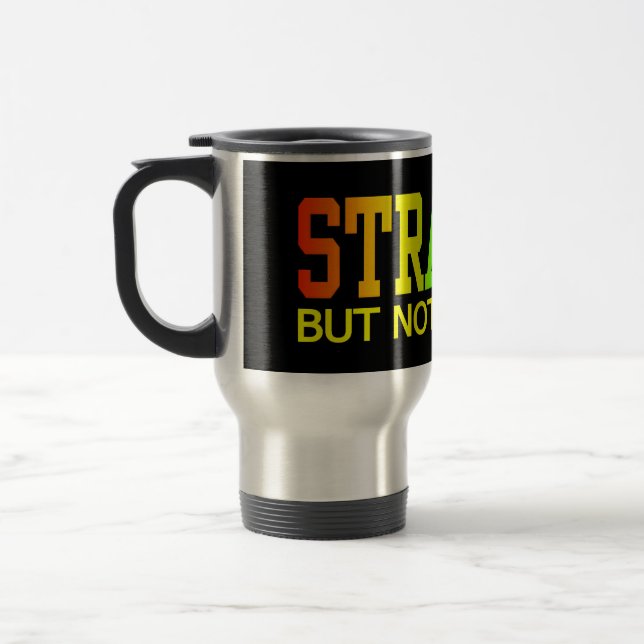 STRAIGHT mug - choose style & color (Left)