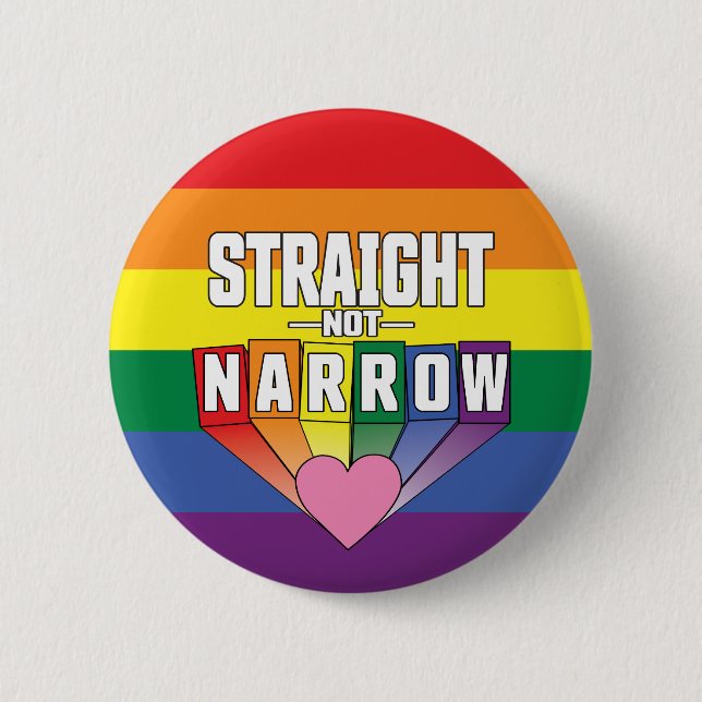 Straight Not Narrow Button (Front)