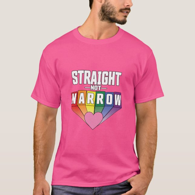 Straight Not Narrow T-Shirt (Front)