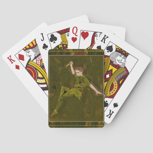 Straight On Till Morning Poker Cards (Back)