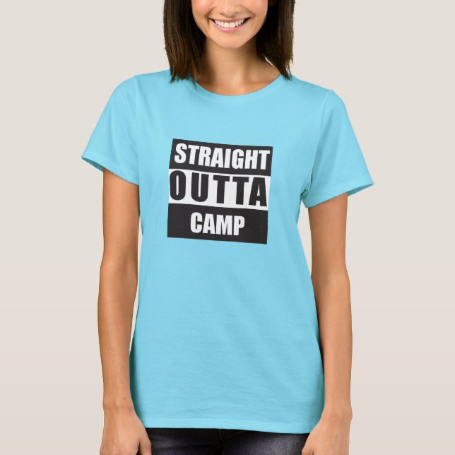 straight out camp shirt (Front)