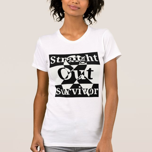 Straight out survivor shirt (Front)