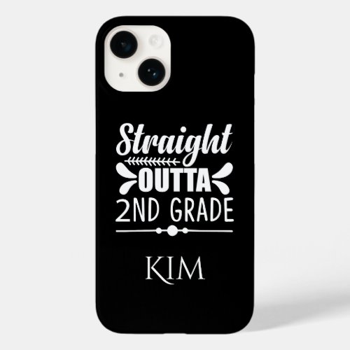 Straight Outta 2 Nd Grade Case_Mate iPhone 14 Case