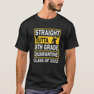Straight Outta 8Th Grade Graduation Gifts For Boys T-Shirt
