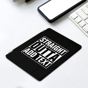 STRAIGHT OUTTA - add your text here/create own iPad Mini Cover