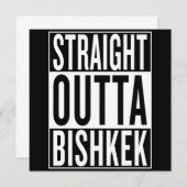 straight outta Bishkek (Front/Back)
