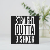 straight outta Bishkek (Standing Front)