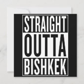 straight outta Bishkek (Front)