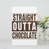 Straight Outta Brown Chocolate (Standing Front)