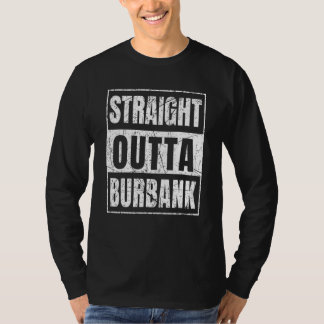 Straight Outta Burbank Illinois State T-Shirt