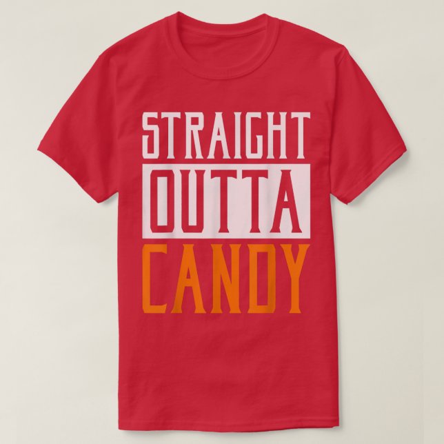 Straight Outta Candy Lollipop 1555 T-Shirt (Design Front)