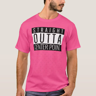 Straight Outta Center Point Alabama Oversized T-Shirt