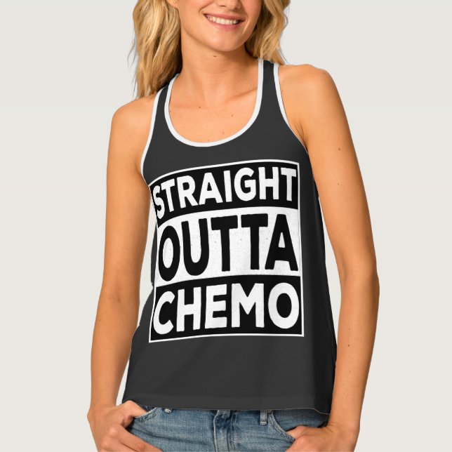 Straight Outta Chemo Tank Top (Front)