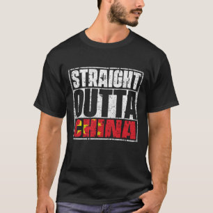 Straight Outta China Flag T-Shirt