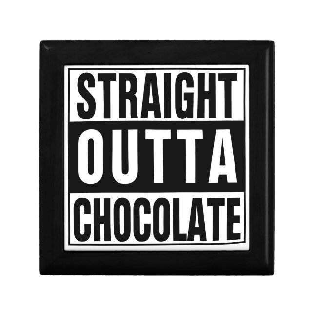 Straight Outta Chocolate Gift Box (Front)