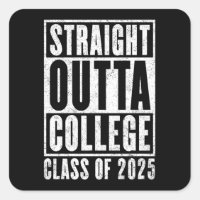 Straight Outta College 2025 (Distressed)