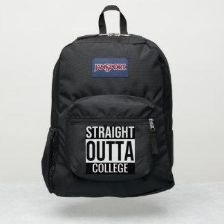 Straight Outta College Backpack