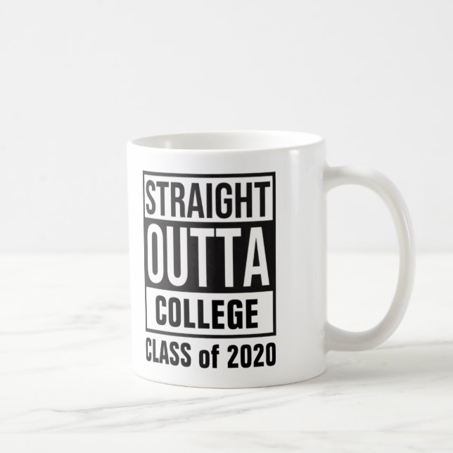 Straight Outta College Mug (Right)