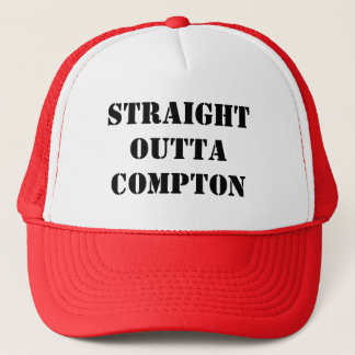 straight outta compton, ya heard trucker hat