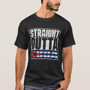 Straight Outta Cuba Flag T-Shirt