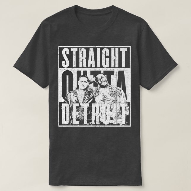 Straight Outta Detroit T-Shirt (Design Front)