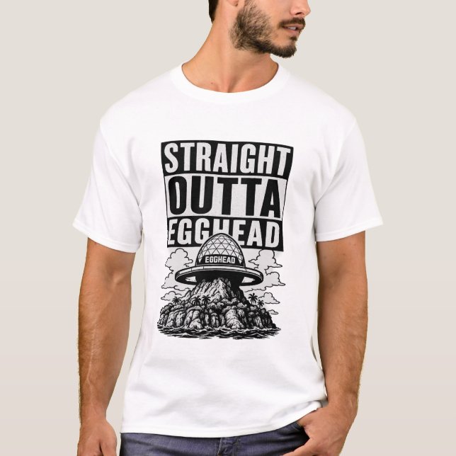 Straight Outta Egghead T-Shirt (Front)