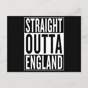straight outta England Postcard