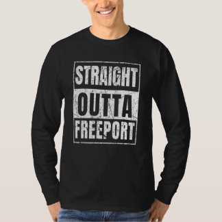 Straight Outta Freeport New York State T-Shirt