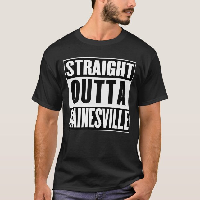 Straight Outta Gainesville T-shirt (Front)