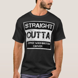 Straight Outta George Washington ver National Monu T-Shirt