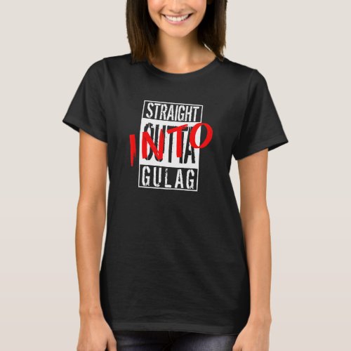 Straight Outta Gulag Warzone Duty Call Gamer T_Shirt