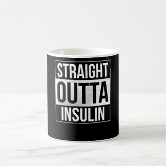 Straight Outta Insulin Health Shots Diabetes Care Coffee Mug