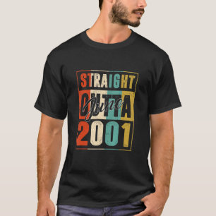 Straight Outta June 2001 Vintage Men Women {B]st B T-Shirt
