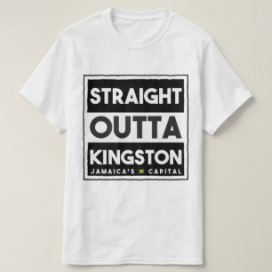 Straight Outta Kingston Jamaica T-Shirt