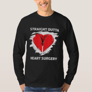 Straight Outta Knee Surgery Retro Get Well  4 T-Shirt