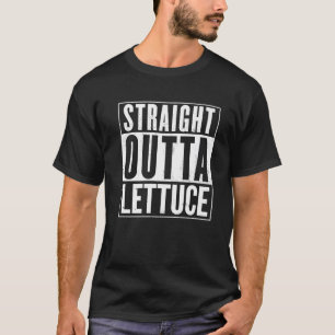 Straight Outta Lettuce Vintage Distressed Funny T-Shirt