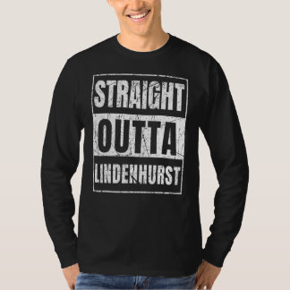 Straight Outta Lindenhurst New York State T-Shirt