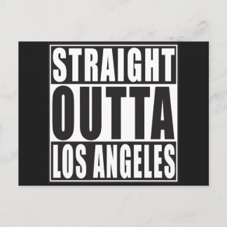 Straight Outta Los Angeles Postcard