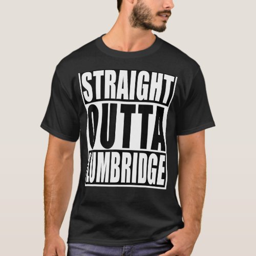 Straight Outta Lumbridge  Funny Lumbridge Costume T_Shirt