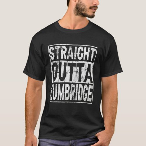 Straight Outta Lumbridge   Lumbridge Costume T_Shirt