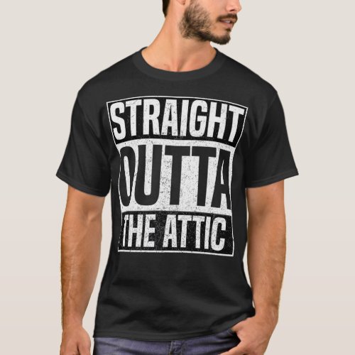 Straight Outta Mens Funny HVAC Technician AC Repai T_Shirt