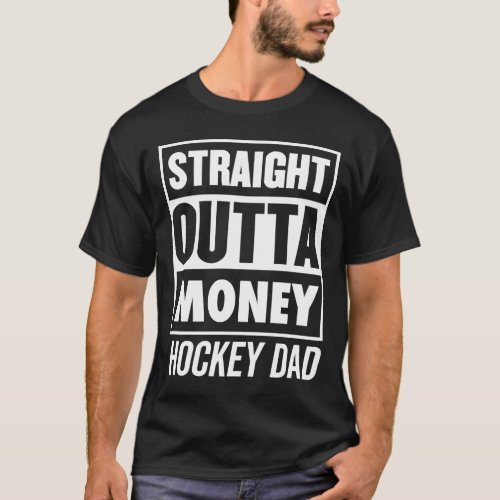 Straight Outta Money Hockey Dad Pullover 