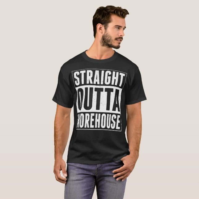 Straight Outta Morehouse Tshirt (Front Full)