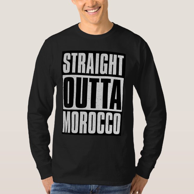 Straight Outta Morocco T-Shirt (Front)